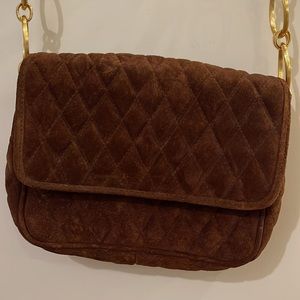 VINTAGE Henri Bendel Chocolate Crossbody